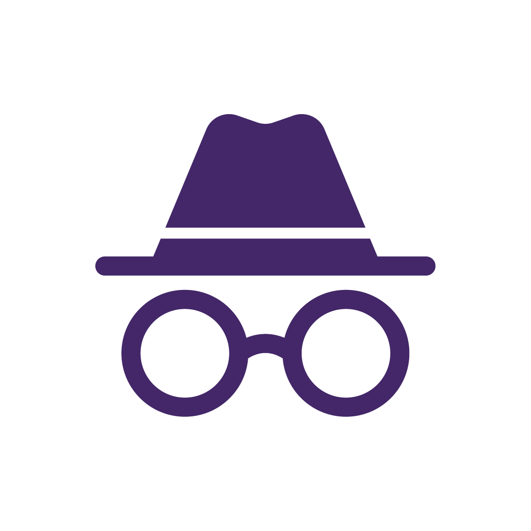 hat and glasses icon